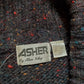 1980s Asher by Allen Solly Shawl Collar Wool Sweater Size S/M