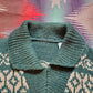 1950s/1960s Collared Knit Sweater Size L
