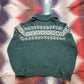 1950s/1960s Collared Knit Sweater Size L