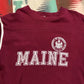 1970s/1980s University of Southern Maine Varsity Style T-Shirt Made in USA Size S/M