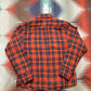 1980s/1990s Viyella Red Plaid Flannel Shirt Size S/M