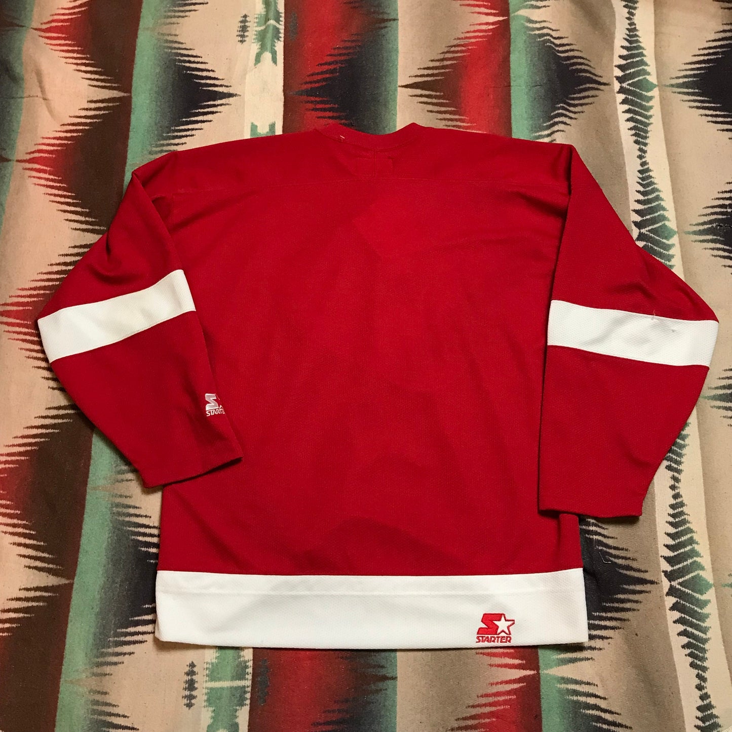 1990s NWT Detroit Red Wings Starter Hockey Jersey Size L/XL