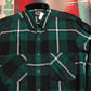 1990s Steel Sport Flannel Shirt Size M/L