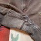 2000s Faded Brown Carhartt Double Knee Work Pants Size 41x29.5