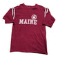 1970s/1980s University of Southern Maine Varsity Style T-Shirt Made in USA Size S/M