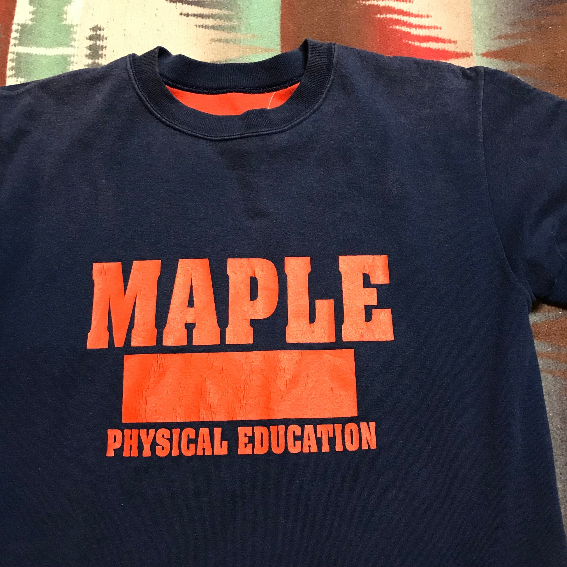 1970s/1980s Reversible Physical Education T-Shirt Size M/L