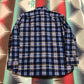 1980s Palermo Printed Cotton Flannel Shirt Size L