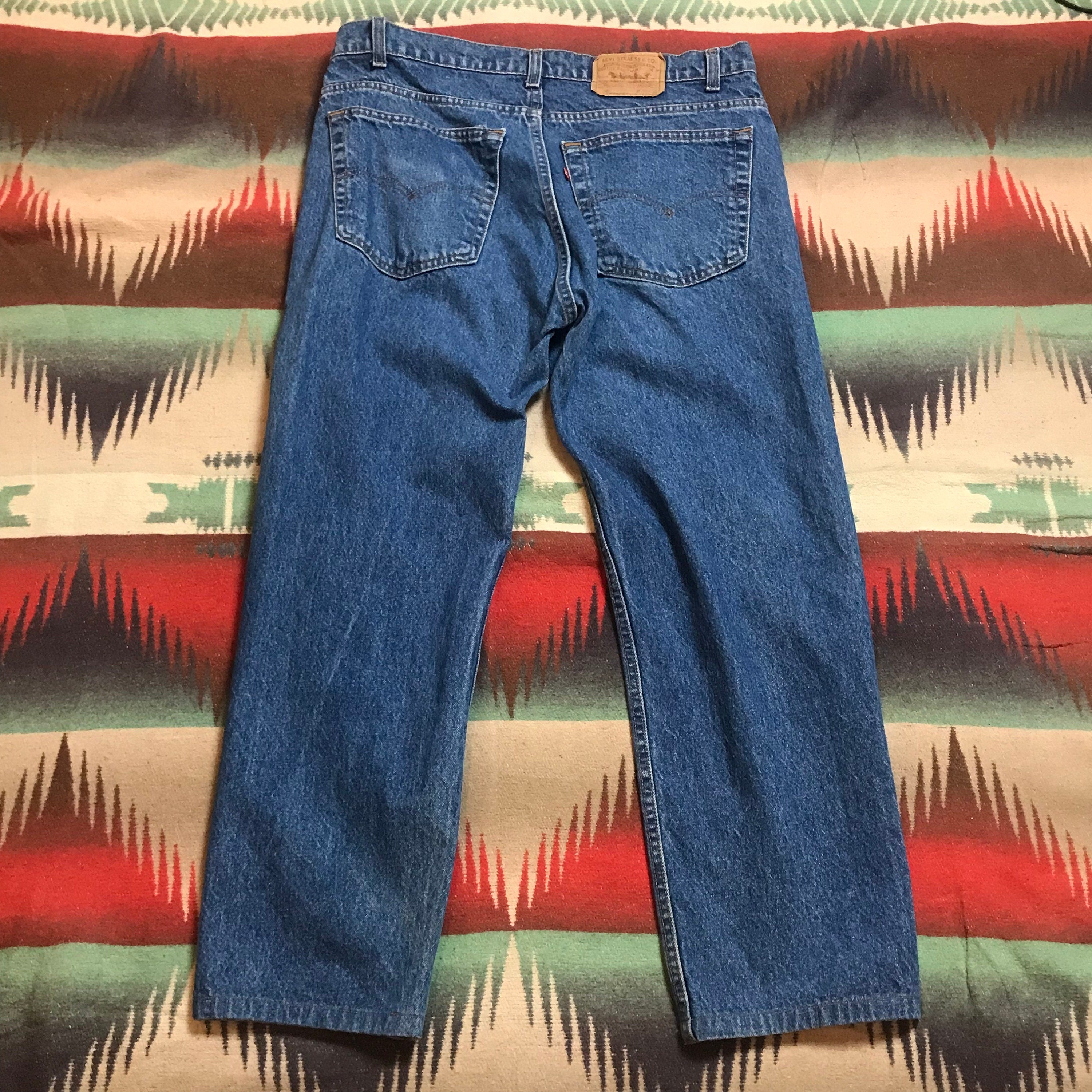 1980s Levi's 505 Jeans Made in USA Size 36x28