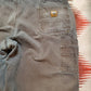 2000s Faded Brown Carhartt Double Knee Work Pants Size 41x29.5