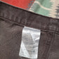 2000s Faded Brown Carhartt Double Knee Work Pants Size 41x29.5
