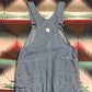 1970s Penneys Big Mac Hickory Striped Overalls Made in USA Size 38x28