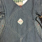 1970s Penneys Big Mac Hickory Striped Overalls Made in USA Size 38x28