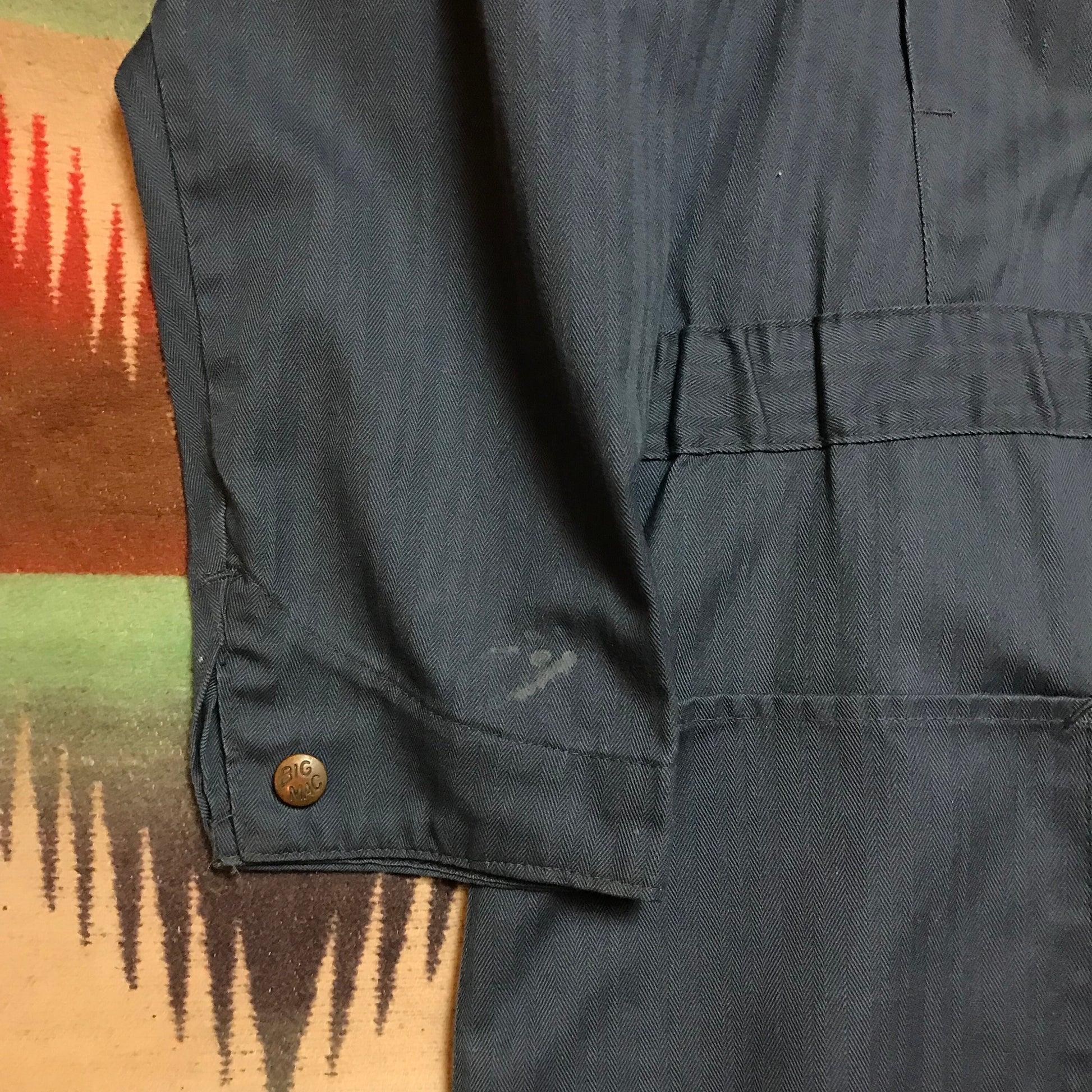 1960s Penney's Big Mac Coveralls Made in USA Size XL