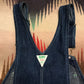 1980s Oshkosh Vestbak Denim Overalls Made in USA Size 34x33