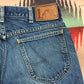 1970s Lee Riders Denim Jeans Made in USA Size 30x28.5