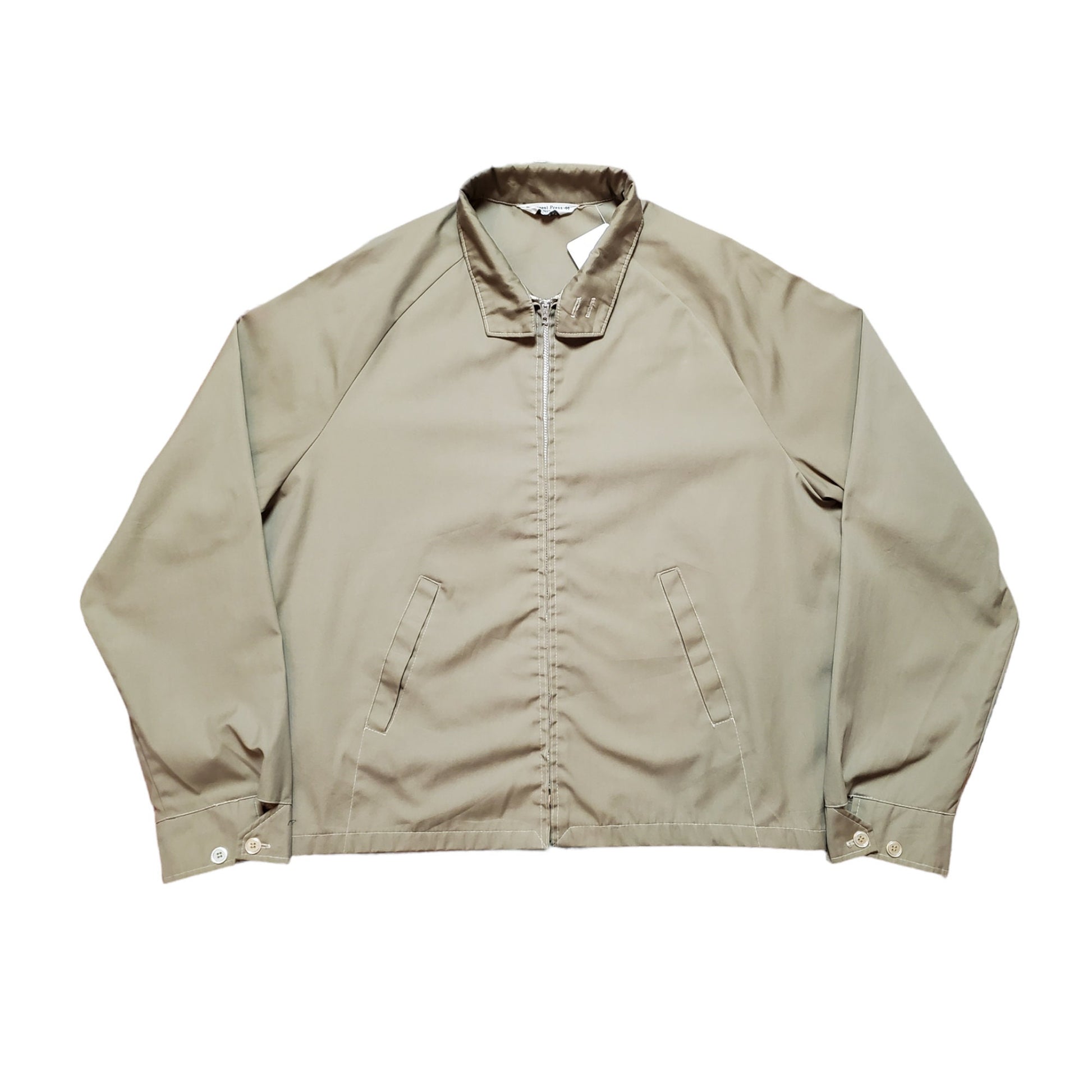 1970s Permanent Press Dupont Zepel Harrington Jacket Size M/L