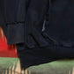 1990s/2000s Xavier University Steve & Barry's Reverse Weave Style Hoodie Sweatshirt Size L