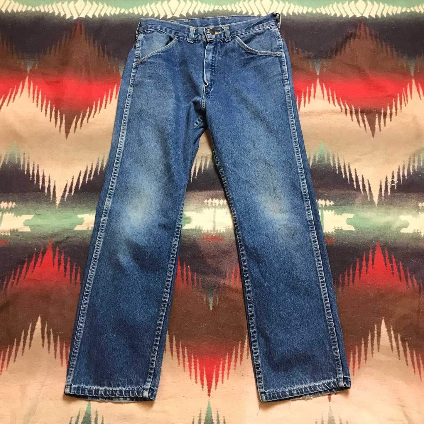 1970s Big Yank Denim Jeans Made in USA Size 29x27.5