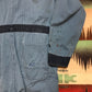 1950s Cleveland Workwear Co. Two Tone Coveralls Made in USA Size XL