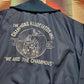 1980s West Wind Champions Association Inc We Are the Champions Basketball Pullover Windbreaker Made in USA Size L