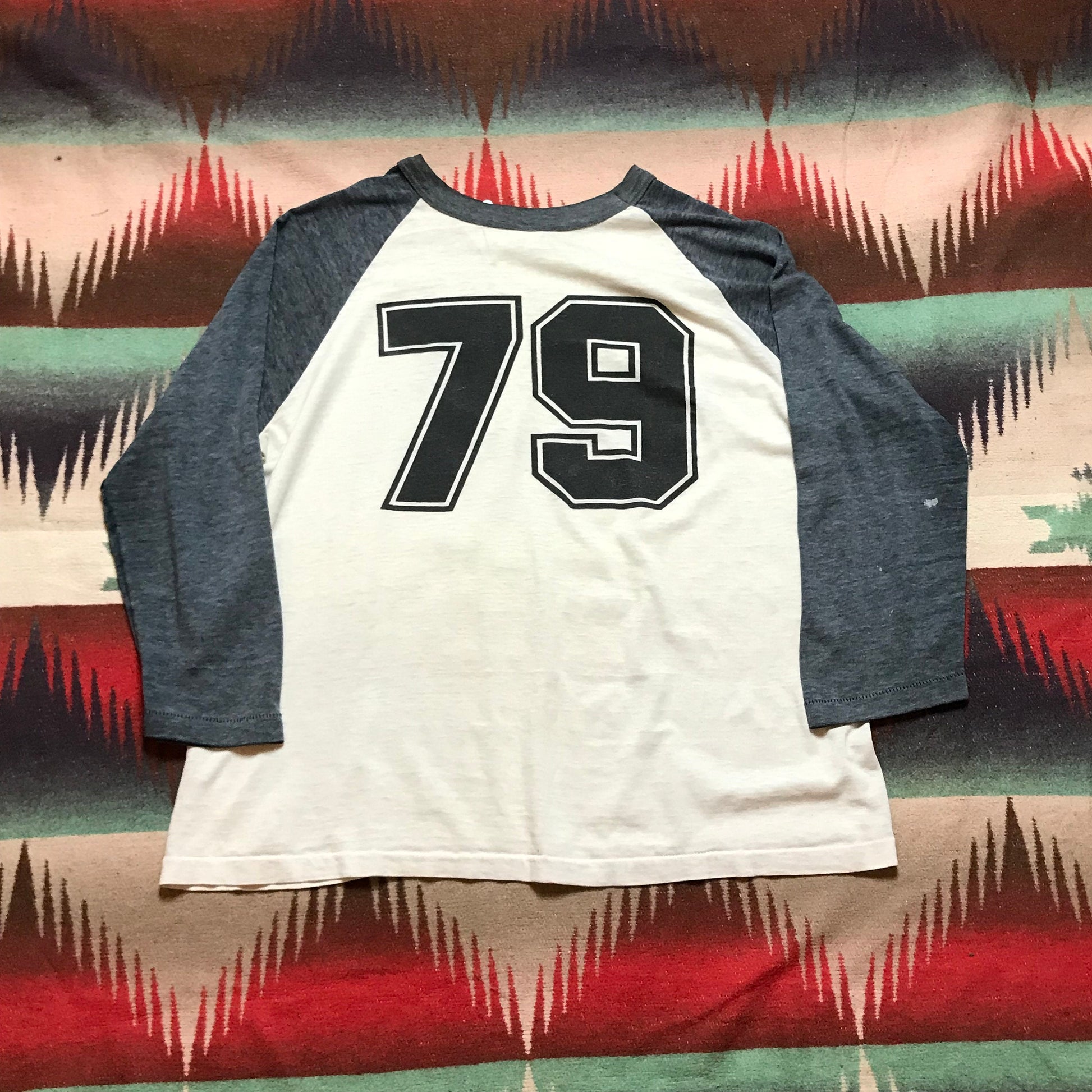 1970s Cheap Trick Tour 1979 Raglan T-Shirt Made in USA Size M/L
