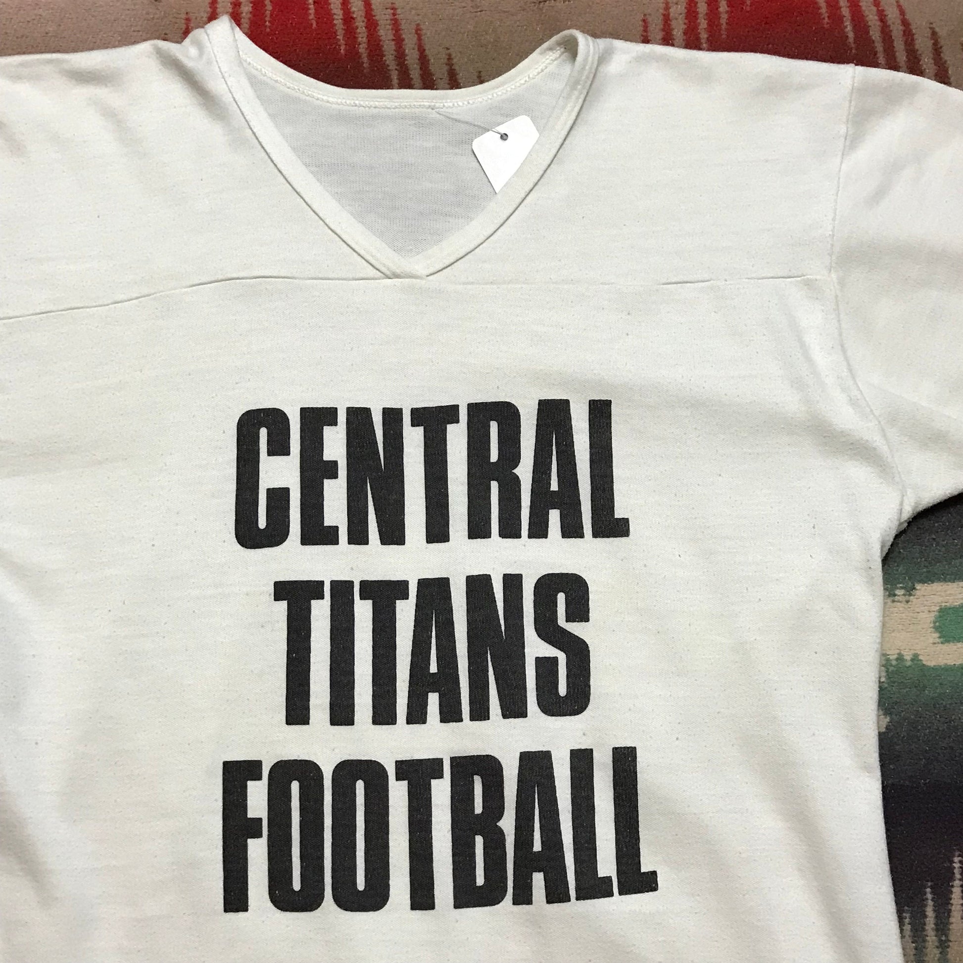 1970s/1980s Central Titans Football Jersey Made in USA Size M