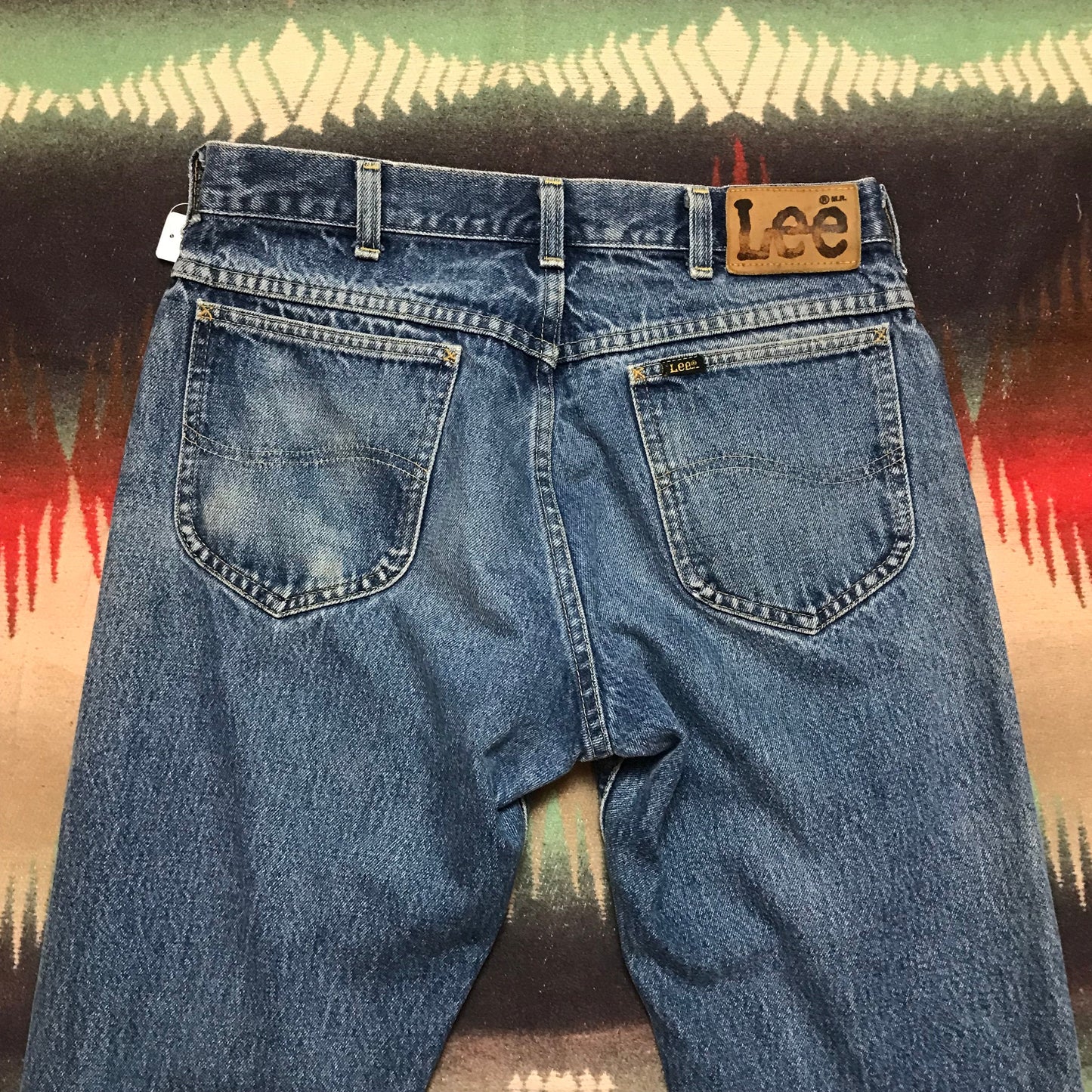 1970s Lee Riders Denim Jeans Made in USA Size 30x27