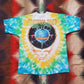 1990s Liquid Blue Grateful Dead Let it Grow Farmer Here Comes the Sunshine Tie Dye T-Shirt Made in USA Size XL