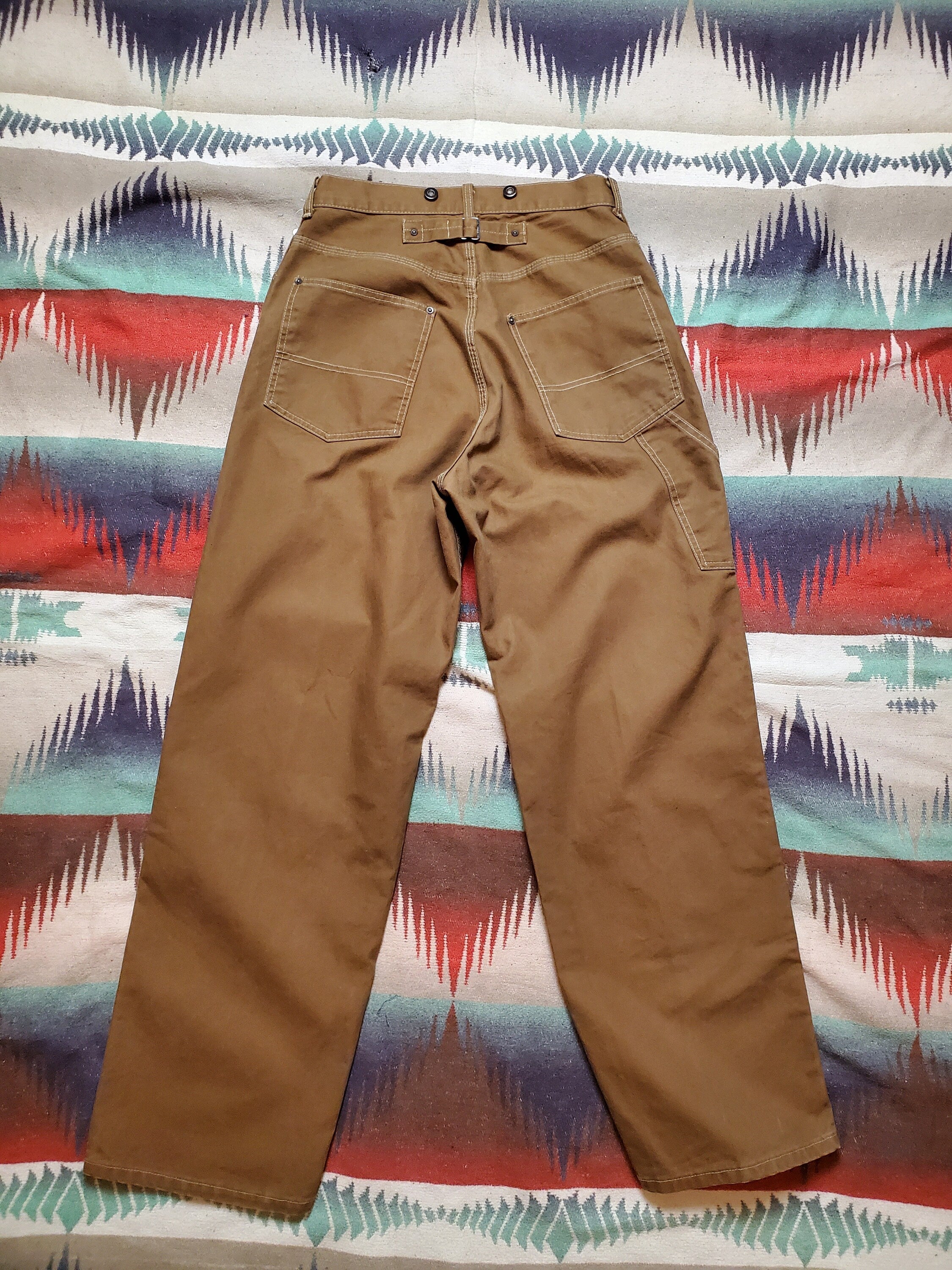 2000s Ralph Lauren RRL Buckleback Work Pants Made in USA Size