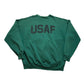 1990s MJ Soffe USAF Hoyas Reflective Print Sweatshirt Made in USA Size xxl