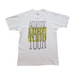 1990s Luka Bloom Acoustic Motorbike Tour T-Shirt Made in USA Size M