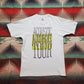 1990s Luka Bloom Acoustic Motorbike Tour T-Shirt Made in USA Size M