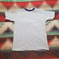 1990s/2000s Mt. St. Joe Purple/Grey Reversible Physical Education T-Shirt Made in USA Size L