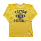 1970s Champion Triton Football Jersey Made in USA Size S