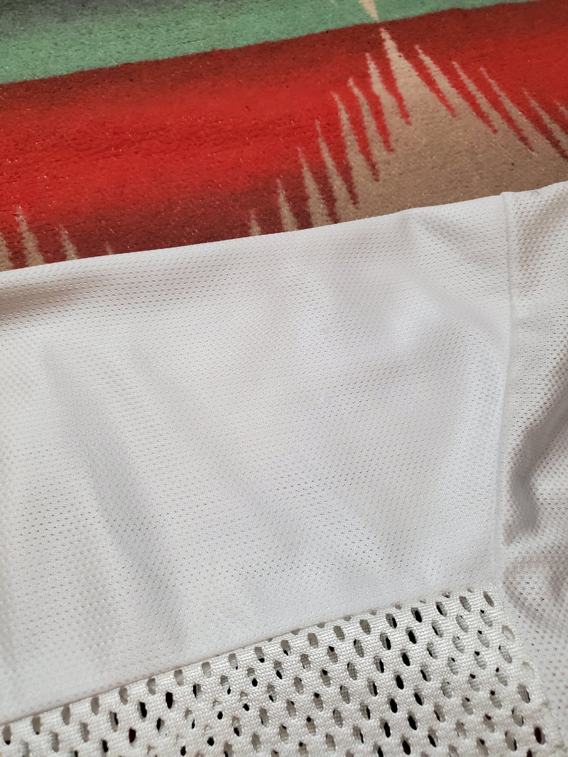 1980s Champion Nylon Mesh Football Jersey Made in USA Size M