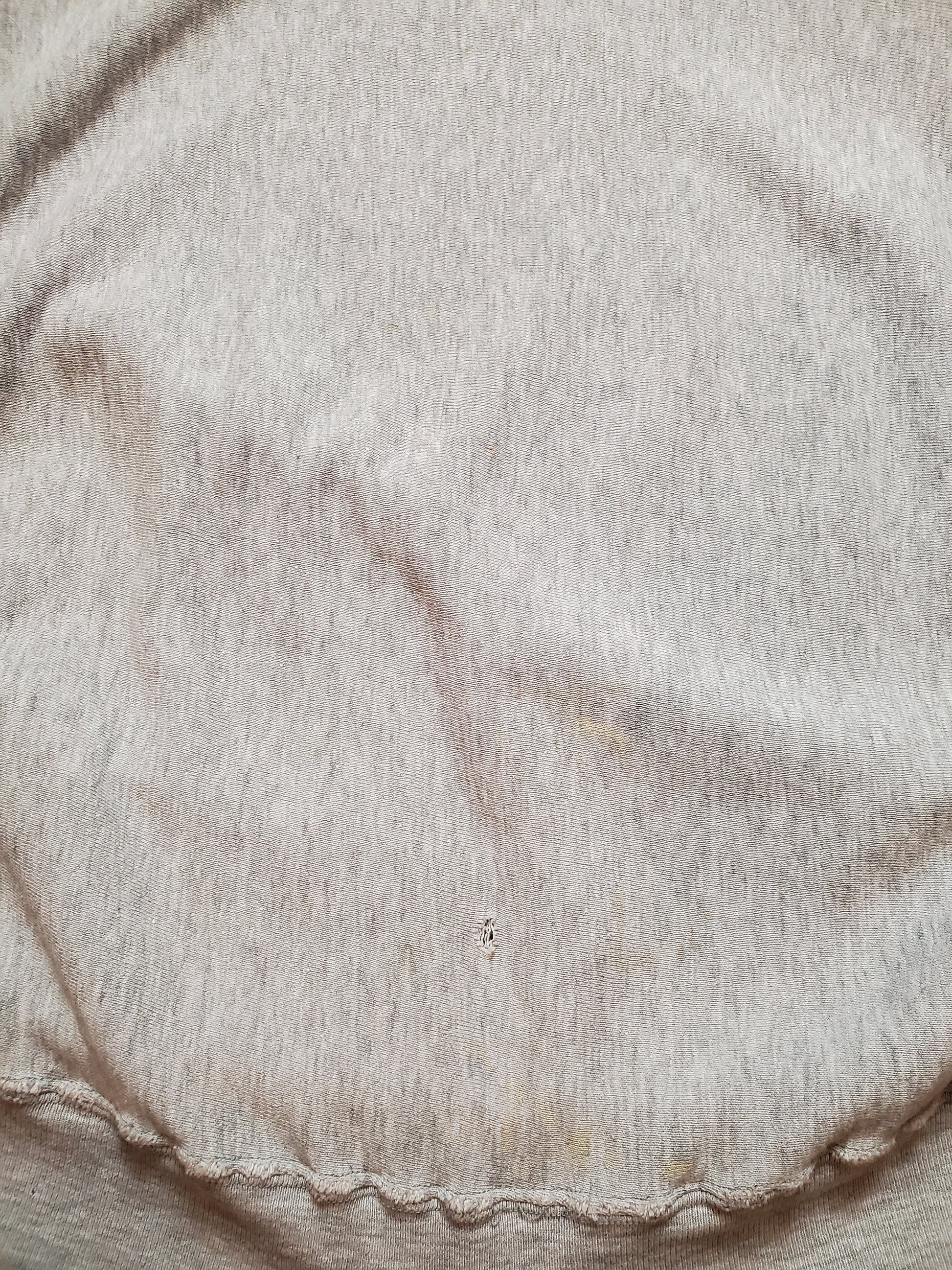1980s Distressed Macgregor Sandknit Wisconsin Athletic Department Sweatshirt Made in USA Size XL