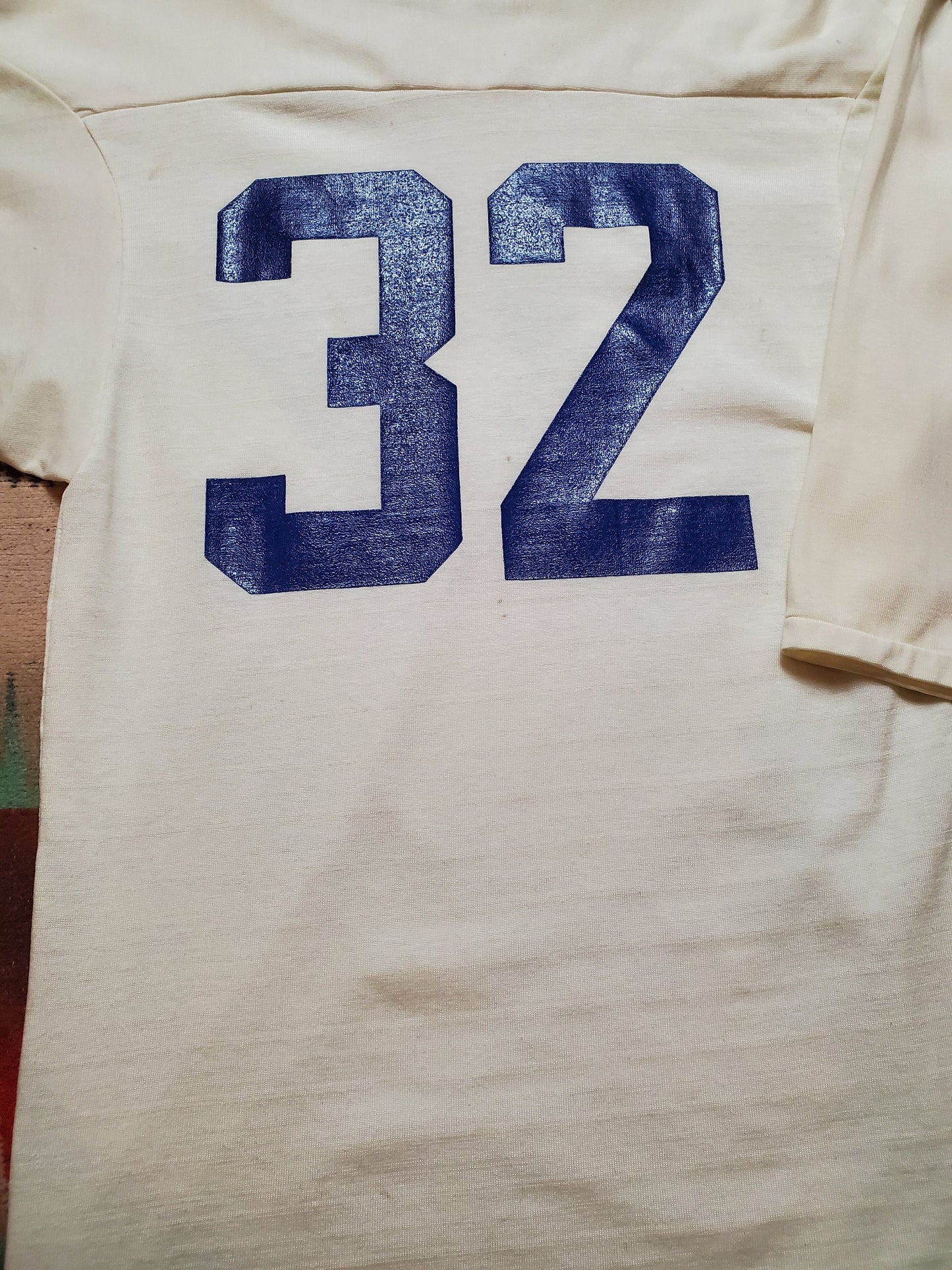 1970s Southern Athletic Football Jersey #32 Made in USA Size S