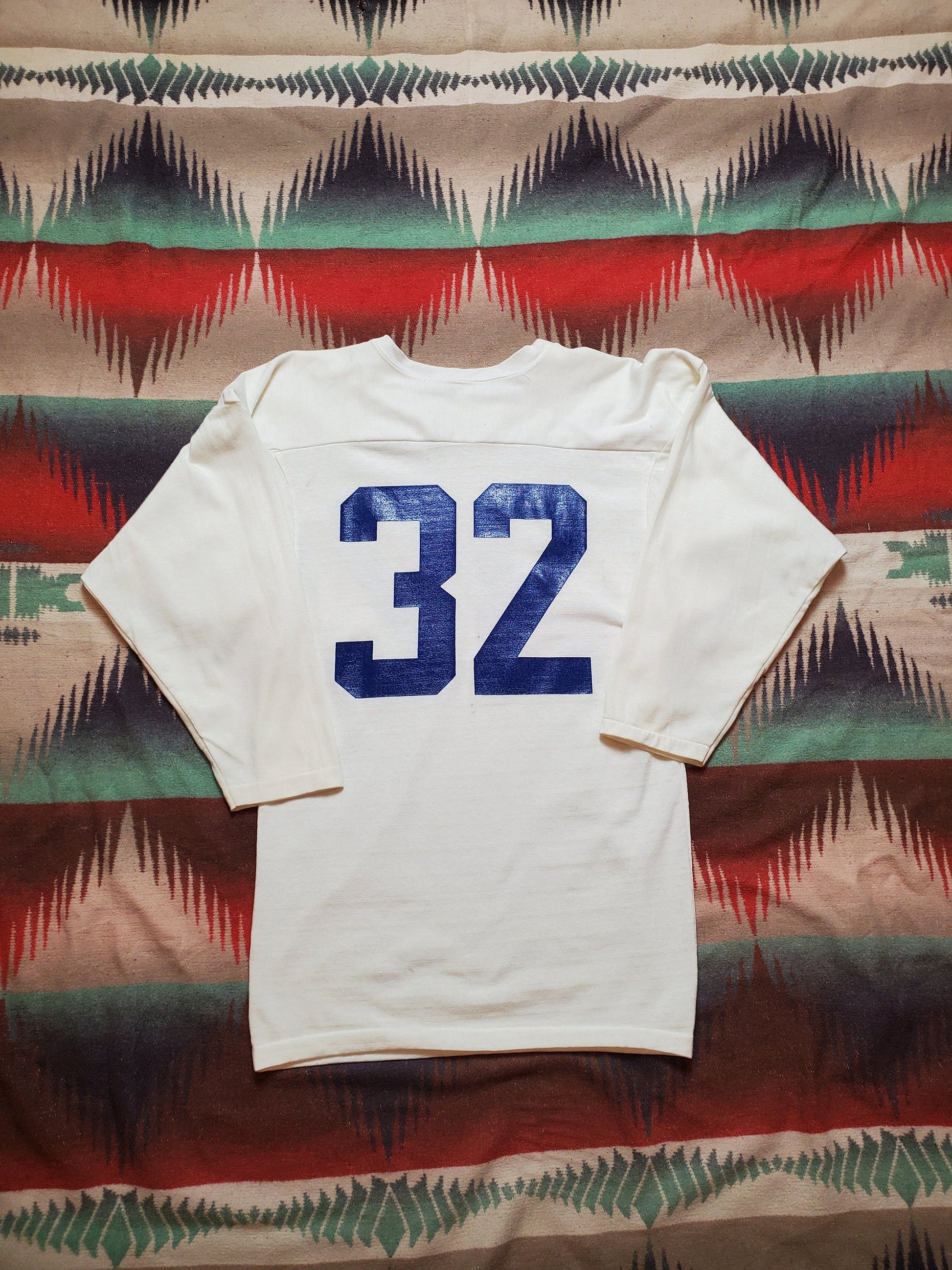 1970s Southern Athletic Football Jersey #32 Made in USA Size S