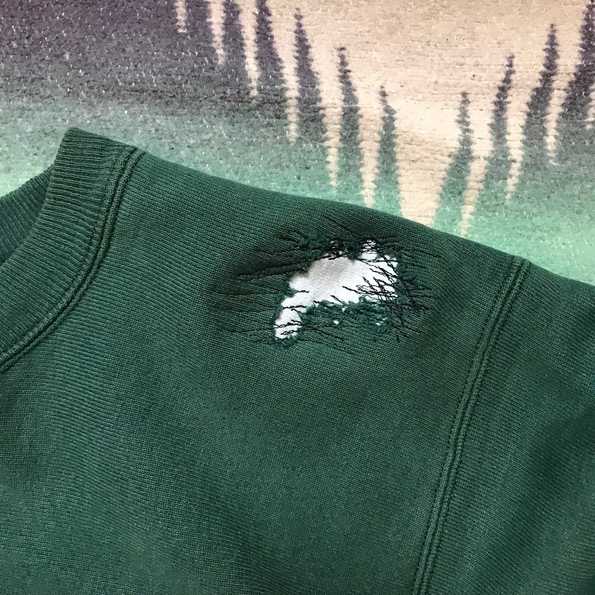 1990s Repaired Dartmouth University Champion Reverse Weave Sweatshirt Size L/XL