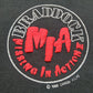 1980s Braddock MIA 3 Chuck Norris Movie T-Shirt Made in USA Size L