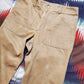 1970s Mighty Mac Moleskin Pants Size 34x29.75