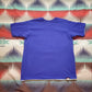 1990s/2000s Mt. St. Joe Purple/Grey Reversible Physical Education T-Shirt Made in USA Size L