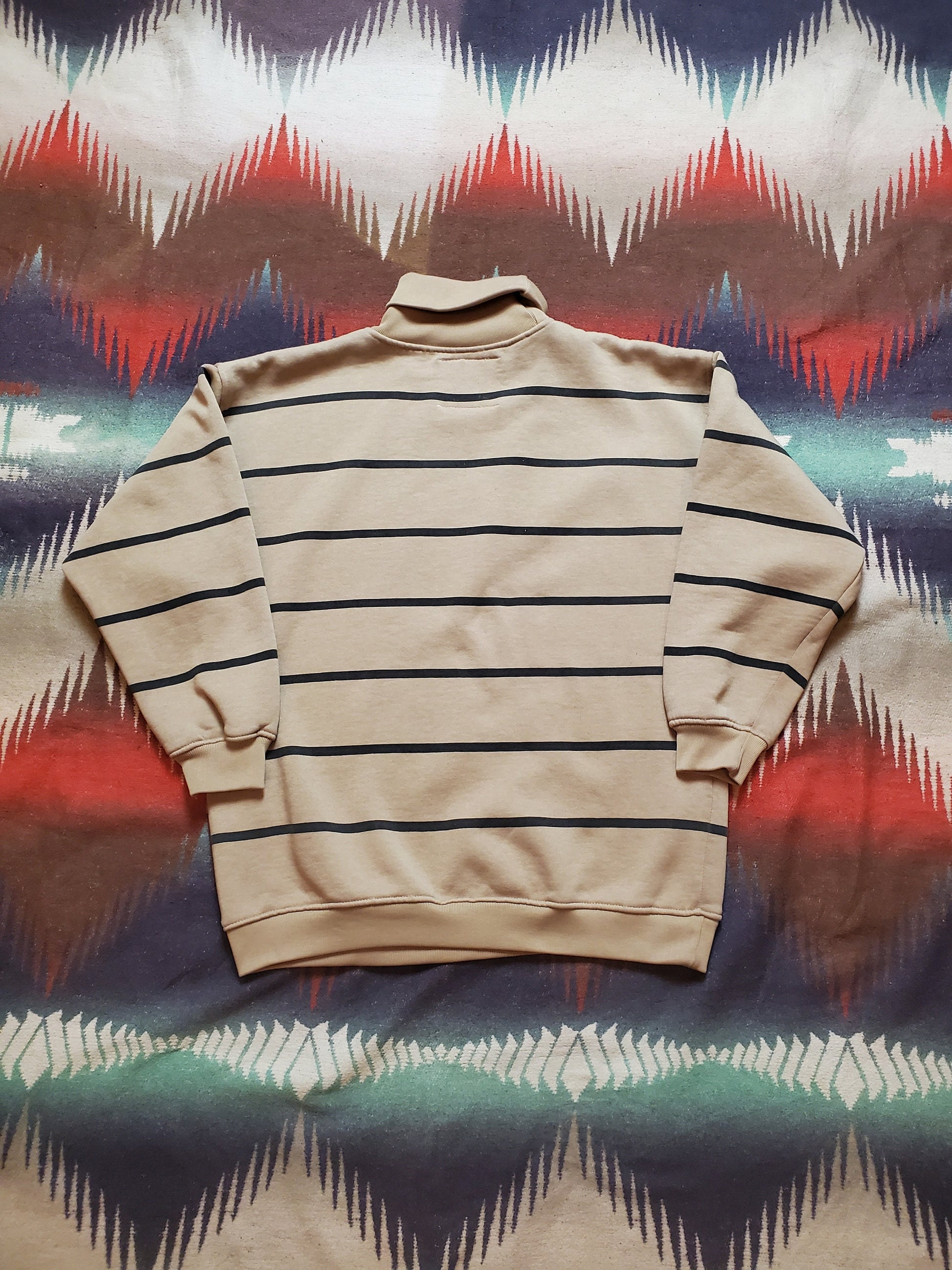 1980s/1990s Adobe Flats The First Fire Turtleneck Sweatshirt Size M/L