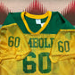 1990s Humboldt Lacrosse Cropped Mesh Jersey Made in USA Size L/XL