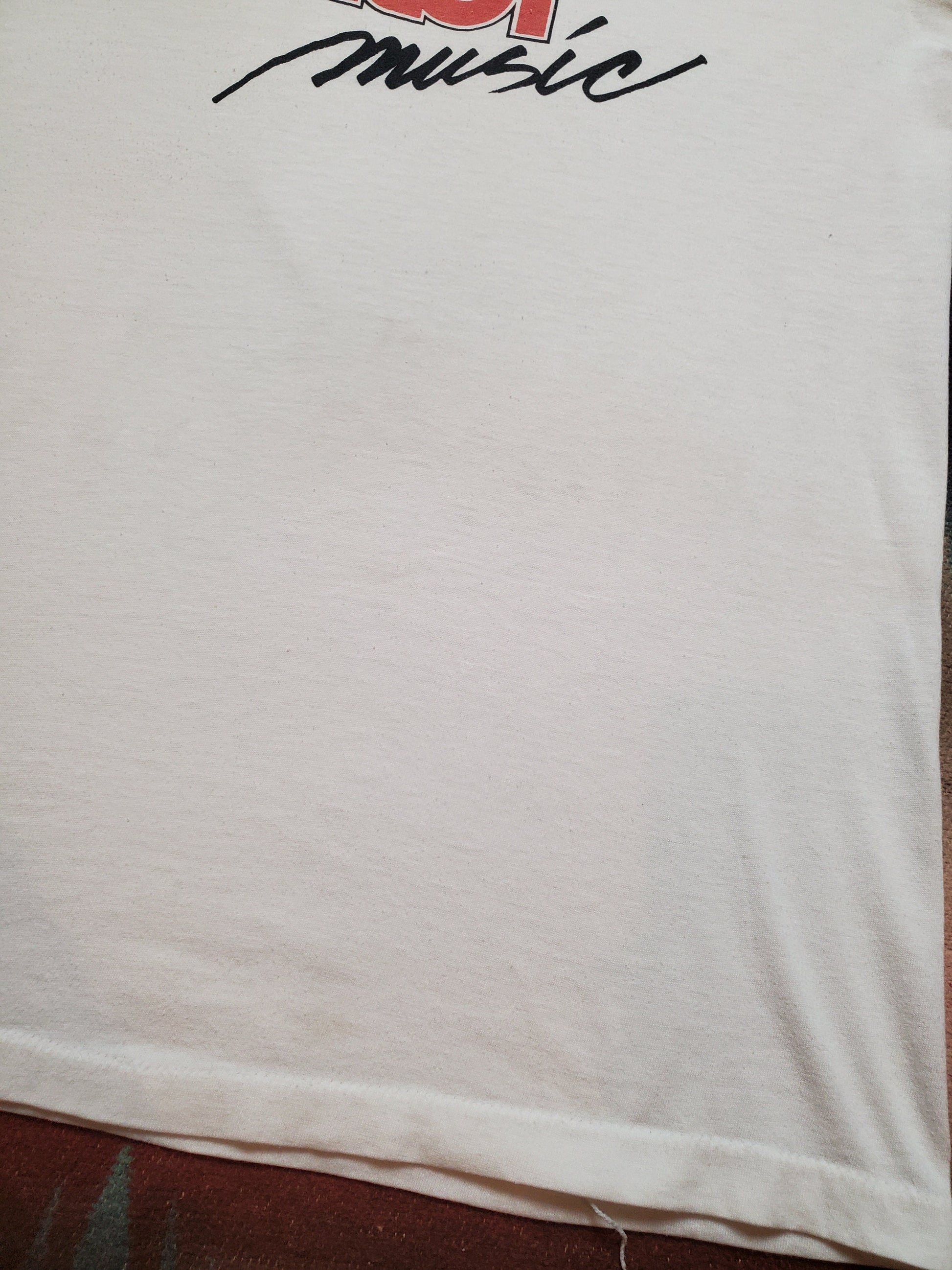 1980s/1990s Camelot Music TDK T-Shirt Made in USA Size S/M
