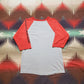 1980s Georgia Bulldogs Two Tone Raglan T-Shirt Size S