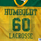 1990s Humboldt Lacrosse Cropped Mesh Jersey Made in USA Size L/XL