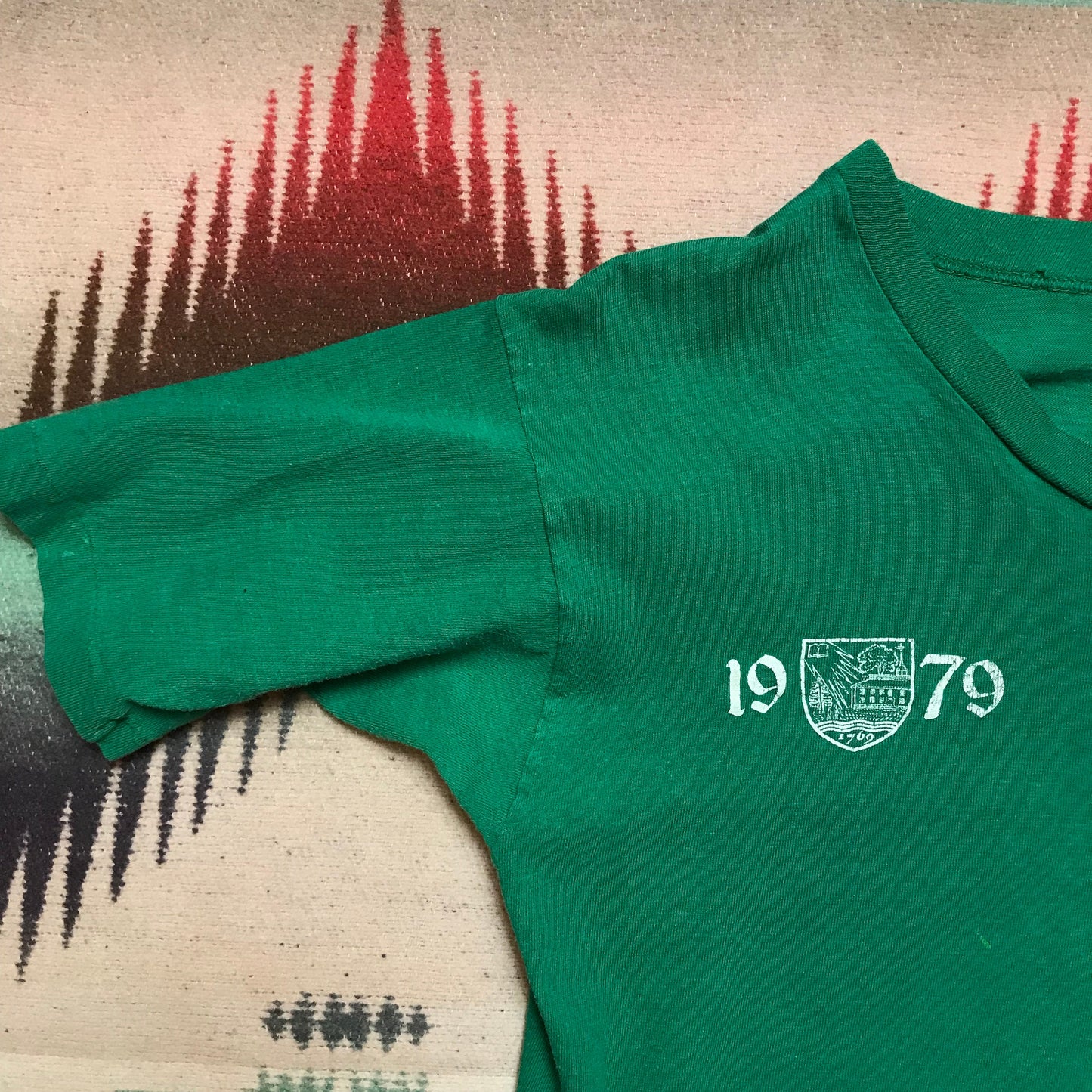 1970s Dartmouth College Class of 79 Mayo Spruce T-Shirt Made in USA Size XS/S
