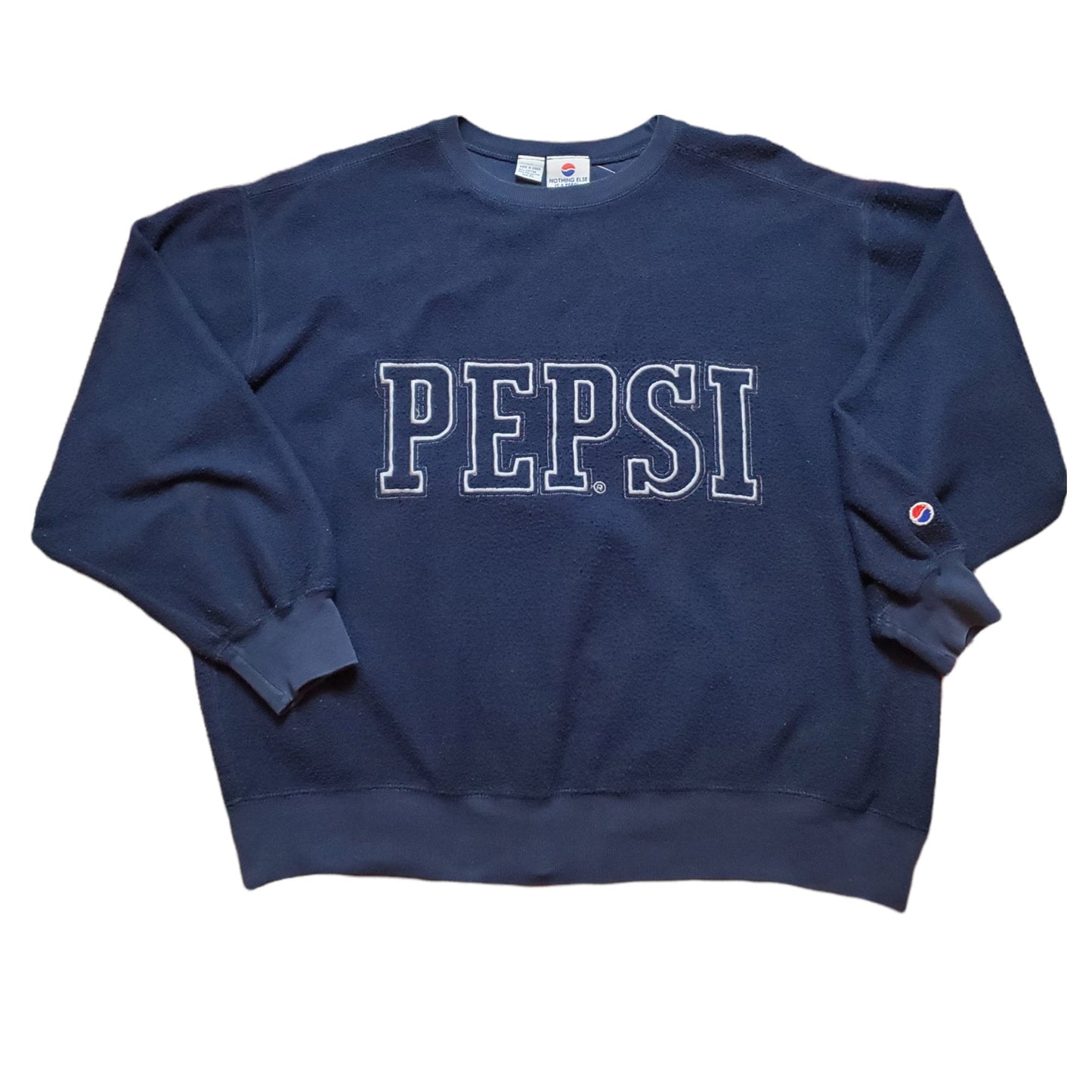 1990s Pepsi Nothing Else is a Pepsi Inside Out Sweatshirt Size XL