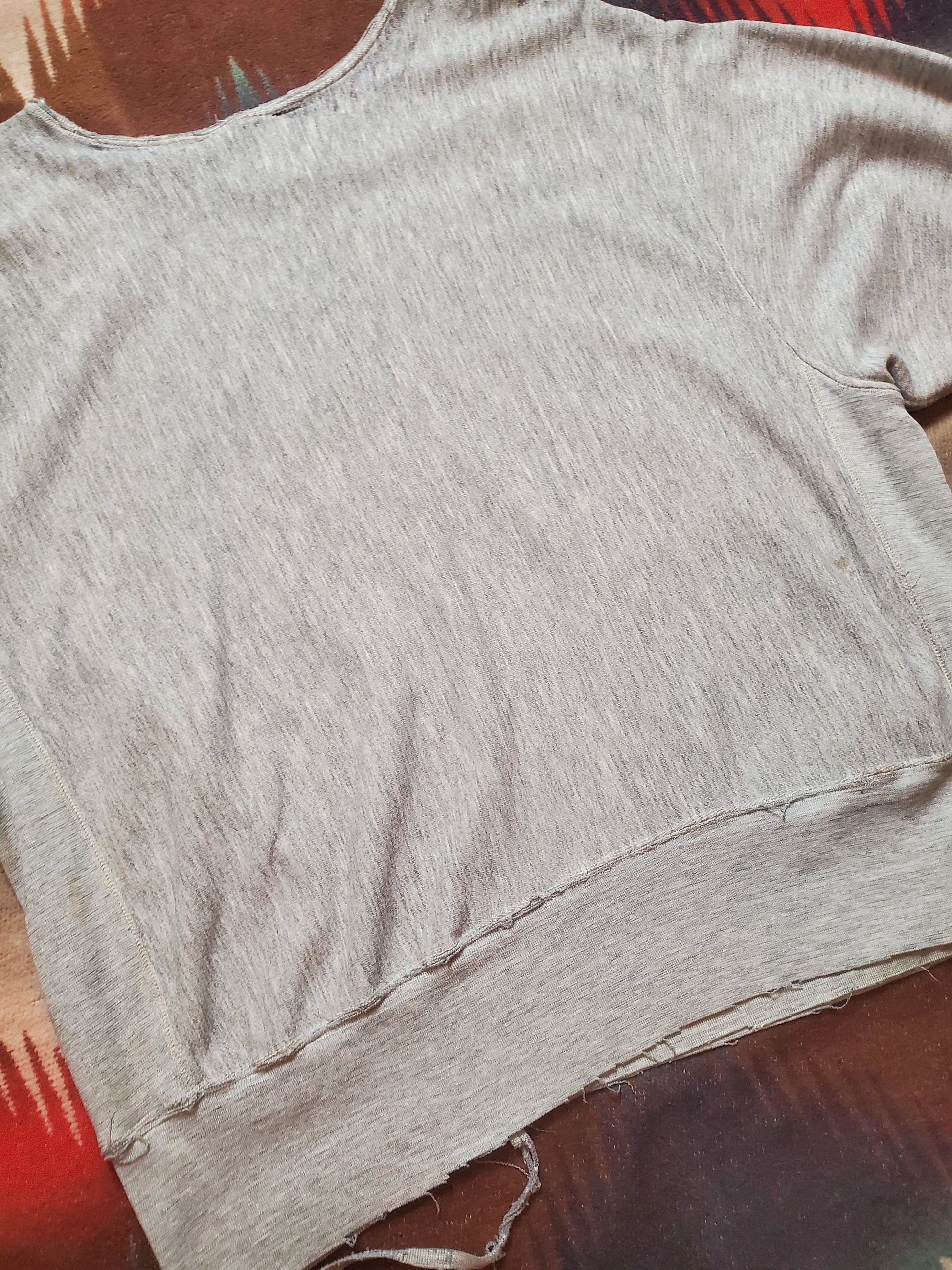 1980s Distressed Chicago Bears Sweatshirt Size XL